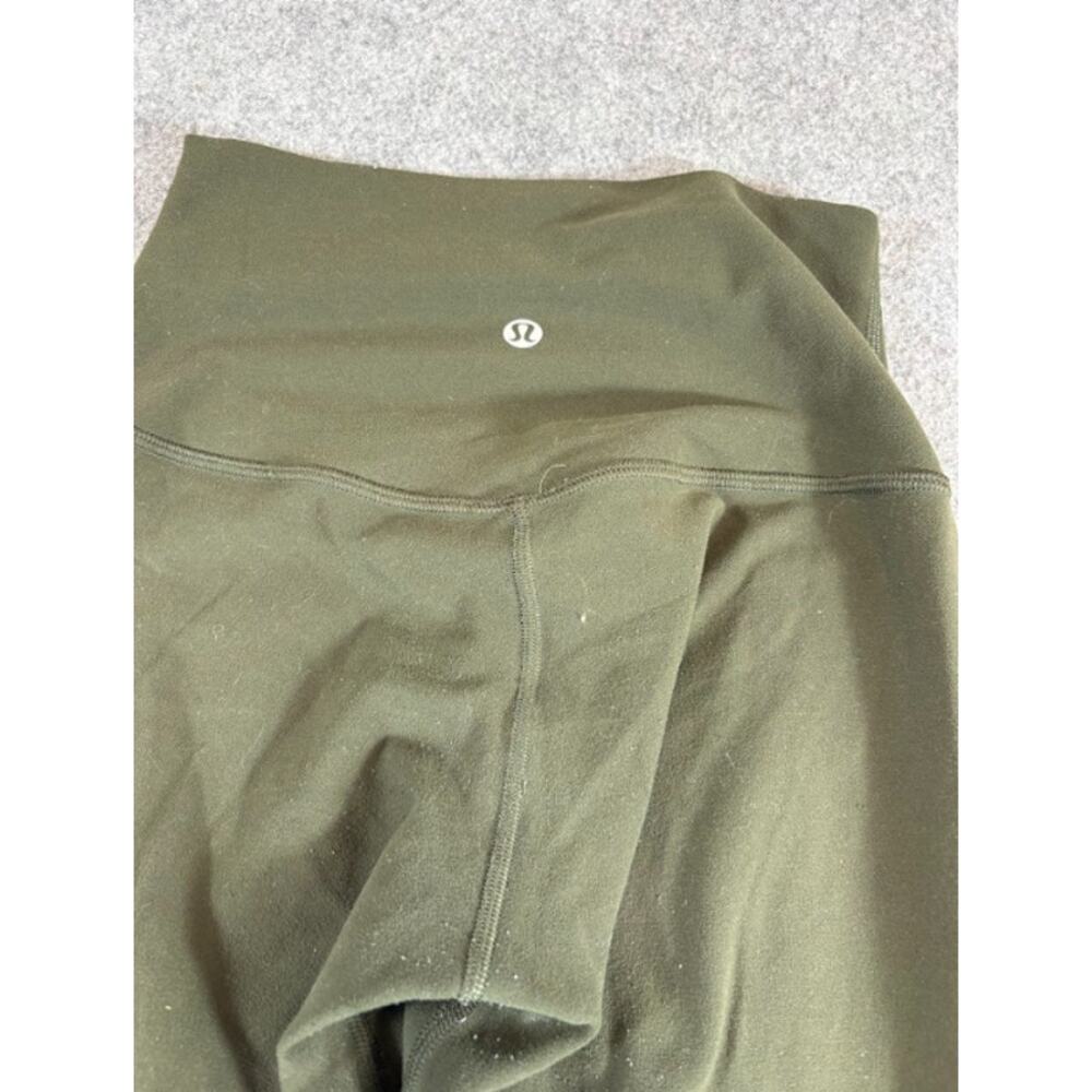 Lululemon Align High Rise Leggings Womens XXS Olive Yoga Gym Fitness Workout - Picture 3 of 7